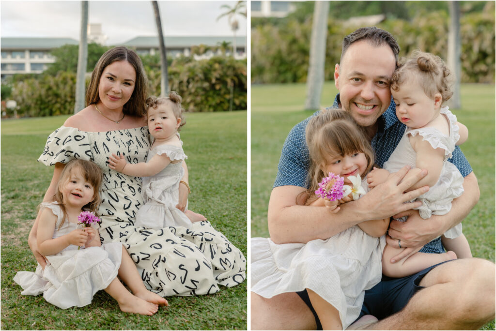 Family photography session at the Fairmont Orchid with Laura Pittman Photography