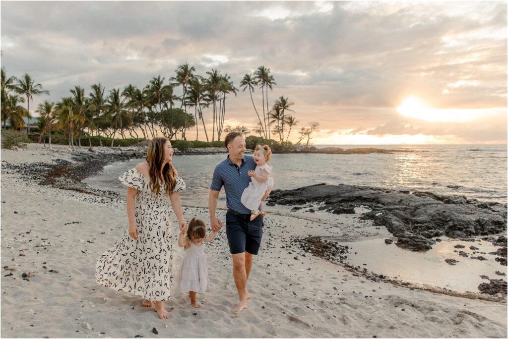 Family photography session at the Fairmont Orchid with Laura Pittman Photography