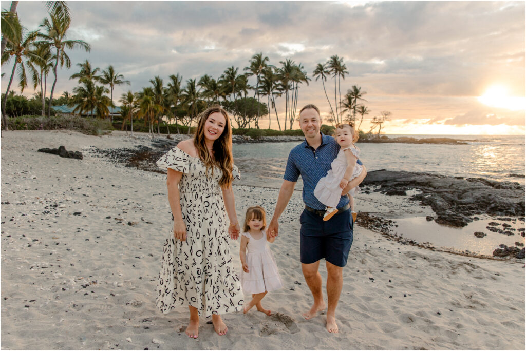 Family photography session at the Fairmont Orchid with Laura Pittman Photography