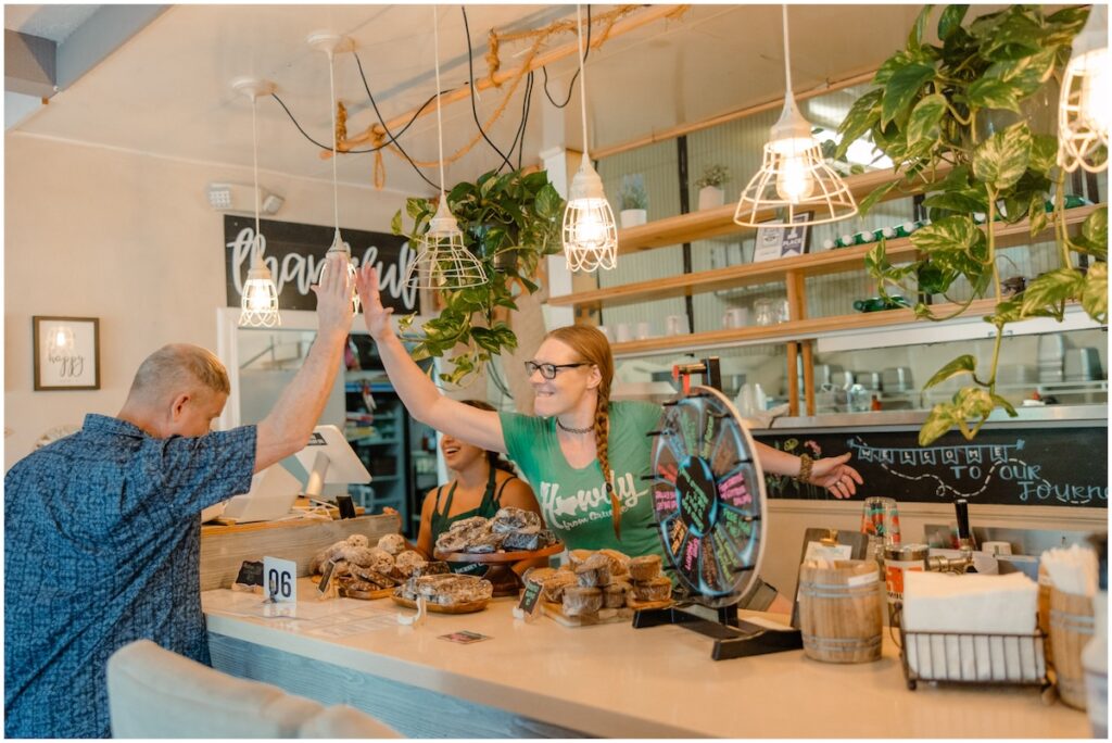 Journey Cafe Kona interior