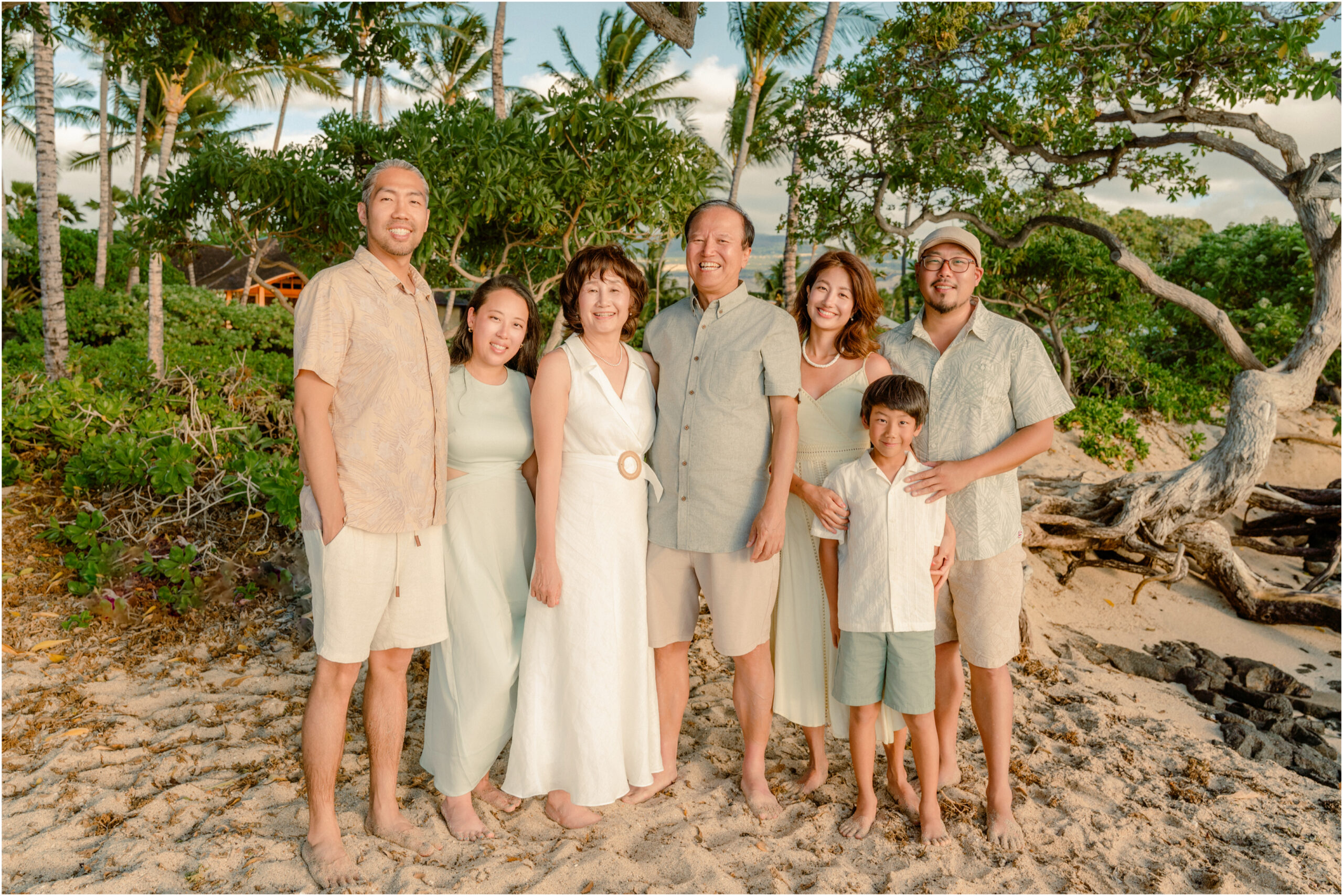 Kukio Beach Family Photos