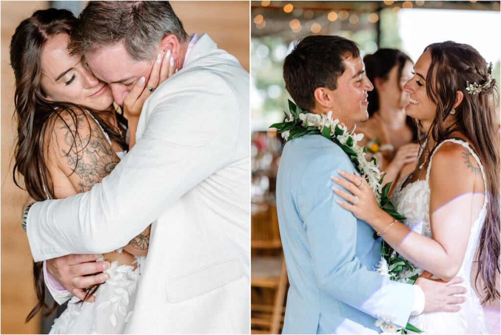 Holualoa Inn wedding reception shot